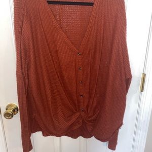 Urban Outfitters Waffle Long Sleeve